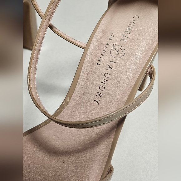 Chinese Laundry Nude Strappy Heels Size 10 - Picture 3 of 11